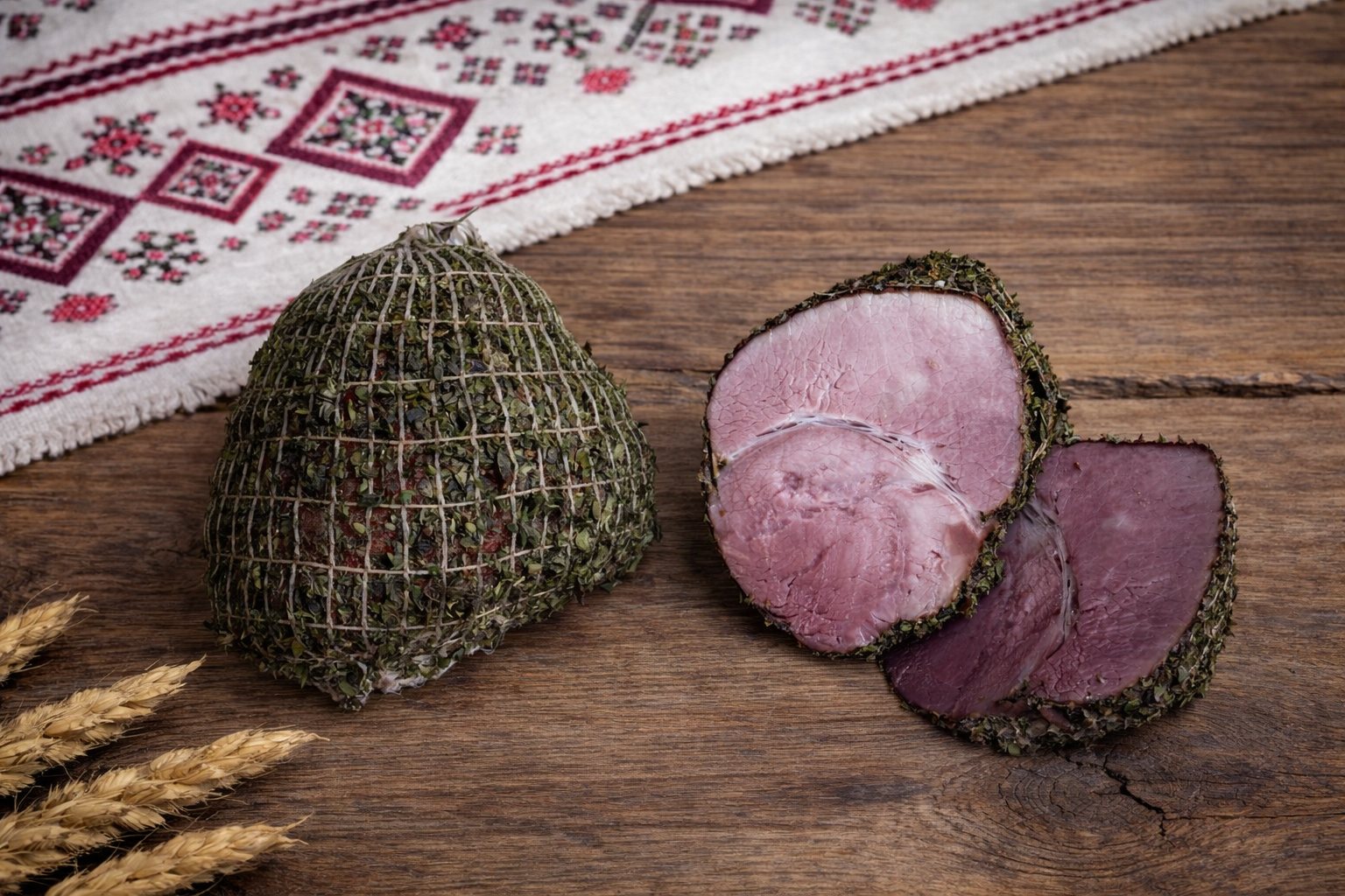 szynka z majerankiem szynka z majerankiem