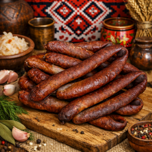 galaretka z wędzonym filetem z kaczki